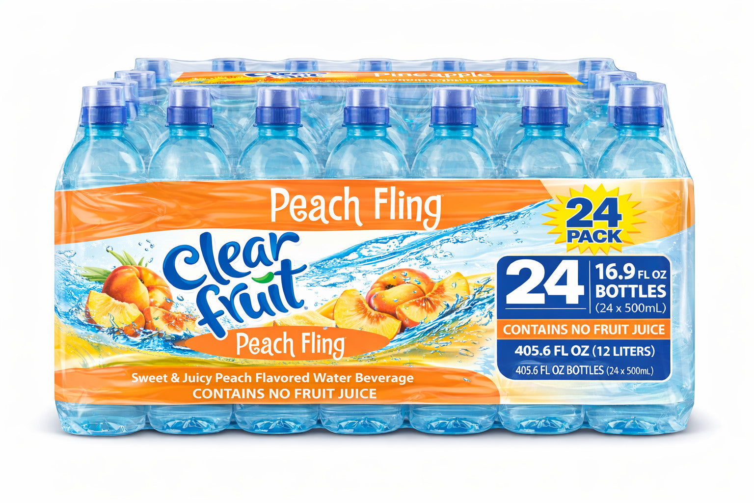 Clear Fruit Flavored Water 16.9oz Bottles 6/12/24 Packs, ALL Flavors Available